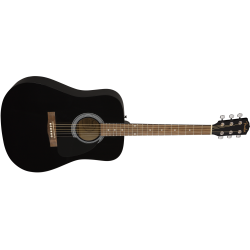 FENDER FA-115 DREADNOUGHT PACK V2 BLACK WN GITARA AKUSTIČNA
