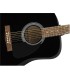 FENDER FA-115 DREADNOUGHT PACK V2 BLACK WN GITARA AKUSTIČNA