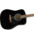 FENDER FA-115 DREADNOUGHT PACK V2 BLACK WN GITARA AKUSTIČNA