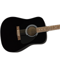 FENDER FA-115 DREADNOUGHT PACK V2 BLACK WN GITARA AKUSTIČNA