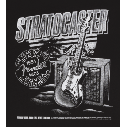 FENDER 70th ANNIVERSARY BLACK L MAJICA