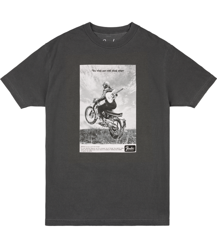 FENDER VINTAGE AD BIKER TEE M MAJICA