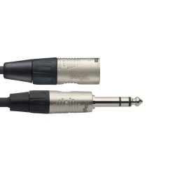 STAGG PATCH. NAC1PSXMR  1m  XLR M-stereo JACK  DL KABEL