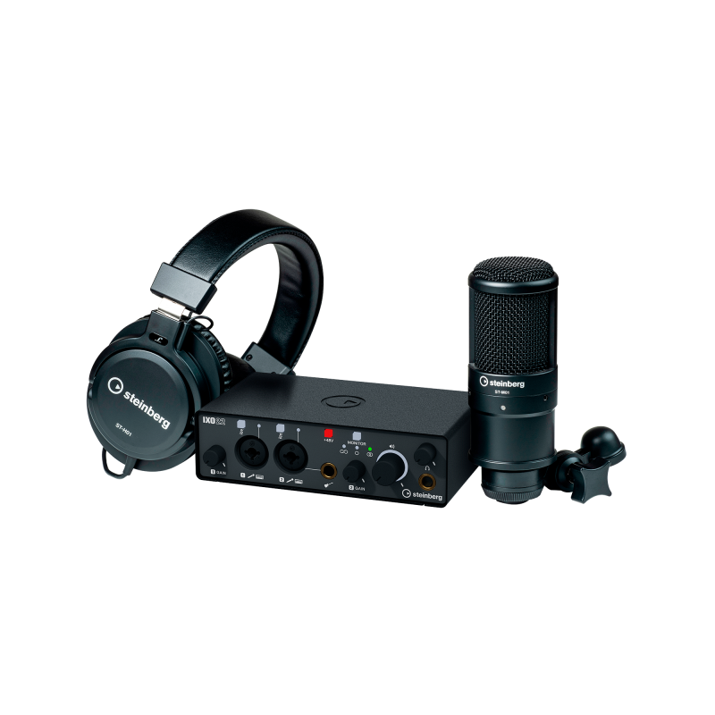 STEINBERG IXO22 RECORDING PACK BLACK ZVUČNA KARTICA