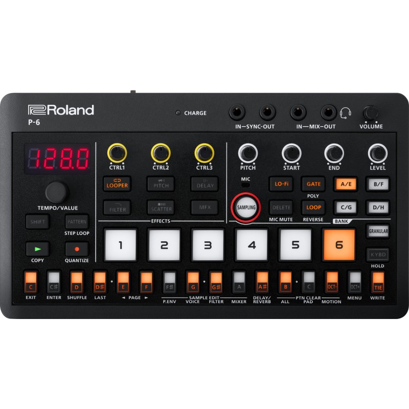 ROLAND P-6 AIRA CREATIVE SAMPLER SYNTHESIZER