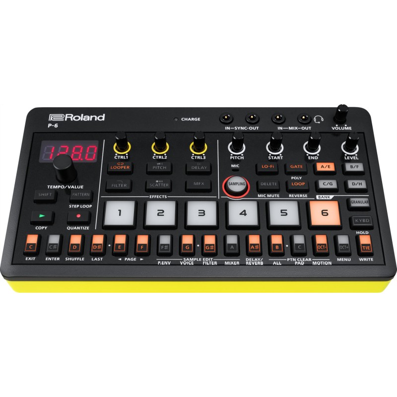 ROLAND P-6 AIRA CREATIVE SAMPLER SYNTHESIZER