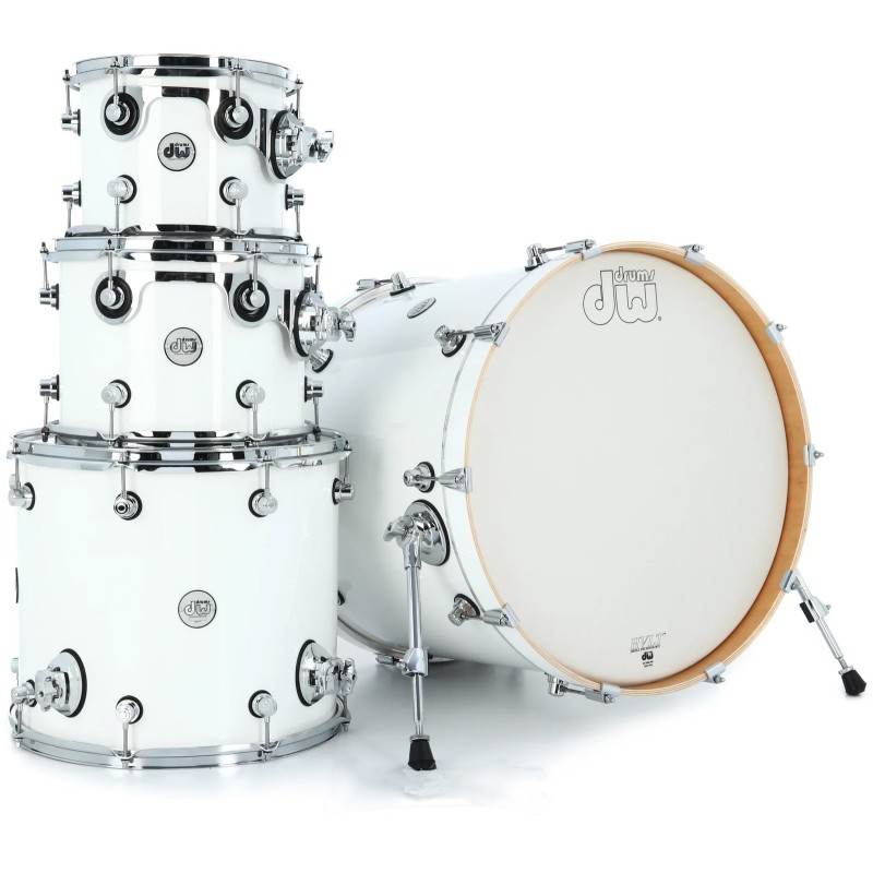DW DESIGN WHITE GLOSS (22,10,12,16) SHELL PACK BUBANJ