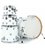 DW DESIGN WHITE GLOSS (22,10,12,16) SHELL PACK BUBANJ