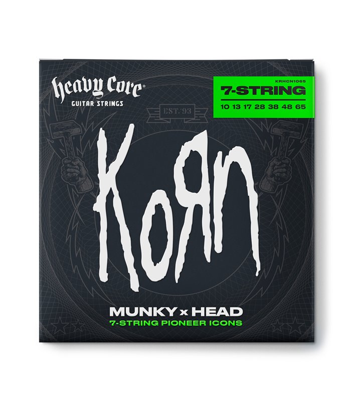 DUNLOP EL KORN HEAVY CORE 10/65 7-STRING ŽICE