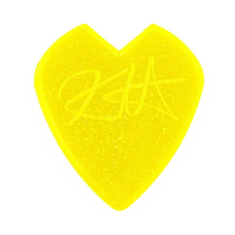 JIM DUNLOP KIRK HAMMETT YELLOW SPARKLE JAZZ TRZALICE