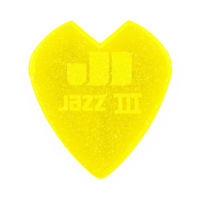 JIM DUNLOP KIRK HAMMETT YELLOW SPARKLE JAZZ TRZALICE