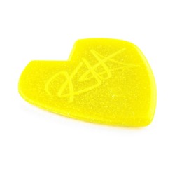 JIM DUNLOP KIRK HAMMETT YELLOW SPARKLE JAZZ TRZALICE