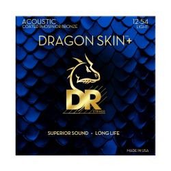 DR DAP-12 PHOSPHOR BRONZE DRAGON SKIN+ 12-54 ŽICE