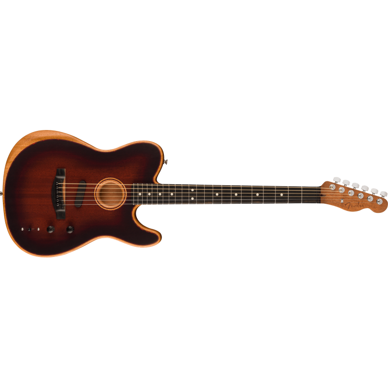FENDER ACOUSTASONIC TELE MAHOGANY BOURBON BURST GITARA ELEKTRIČNA