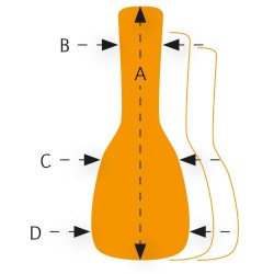 ORTEGA KLASIČNA GITARA OGBSTD-44 4/4 NAVLAKA