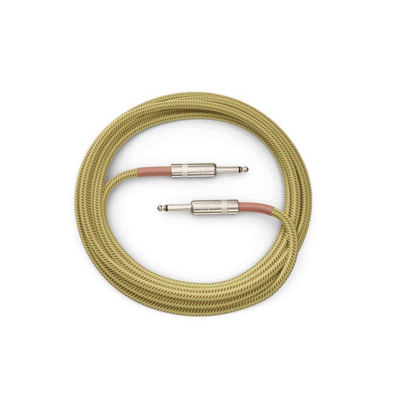 D'ADDARIO  BRAIDED TWEED 3m PW-BG-10TW KABEL