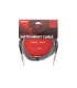 D'ADDARIO BRAIDED GREY 3m PW-BG-10BG KABEL