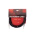 D'ADDARIO BRAIDED BLACK 3m PW-BG-10BK KABEL