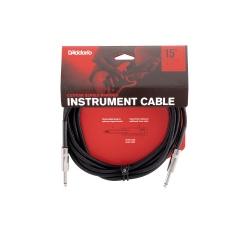 D'ADDARIO BRAIDED BLACK 3m PW-BG-10BK KABEL