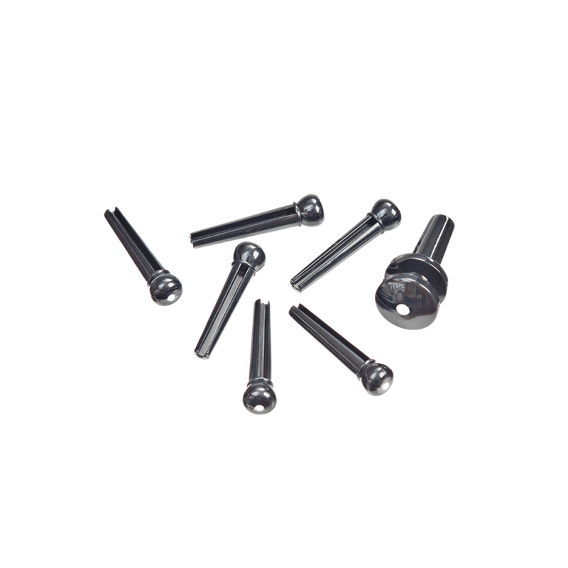 D'ADDARIO EBONY WITH IVORY DOT SET ČEPIĆI