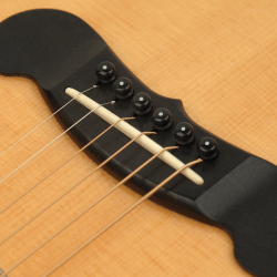 D'ADDARIO EBONY WITH IVORY DOT SET ČEPIĆI