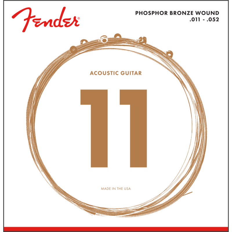 FENDER GITARA AKUSTIČNA 60CL PHOSPHOR BRONZE 11-52 BALL ŽICE