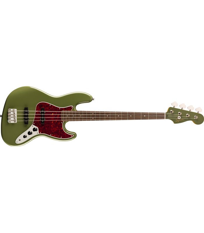 SQUIER CLASSIC VIBE 60s JAZZ BASS LRL TSPG MH OLV LTD BAS GITARA