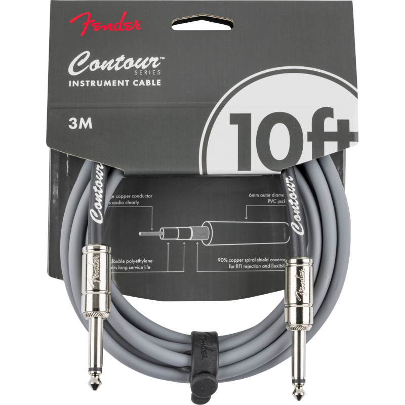 FENDER INSTRUMENT CONTOUR 10' INS 3m KABEL