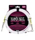 ERNIE BALL INSTRUMENTALNI 6049 white 3m KABEL