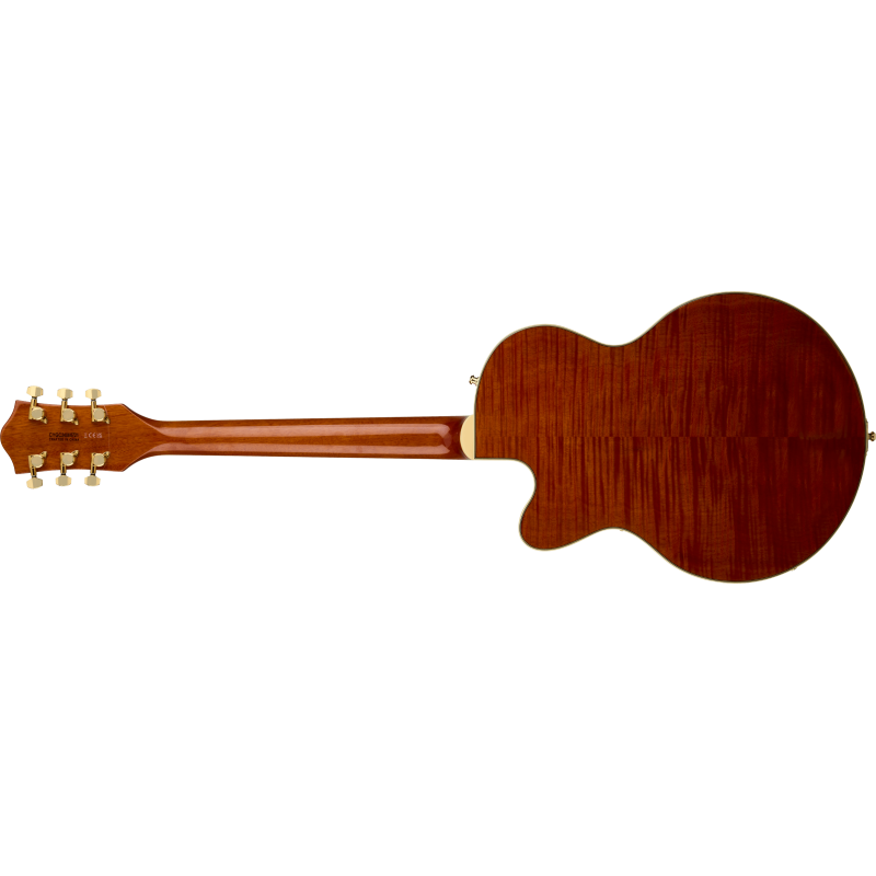 GRETSCH ELECTROMATIC BROADKASTER JR FLAME OKOUME LTD GITARA ELEKTRIČNA