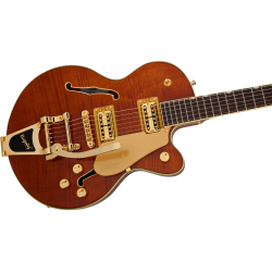 GRETSCH ELECTROMATIC BROADKASTER JR FLAME OKOUME LTD GITARA ELEKTRIČNA