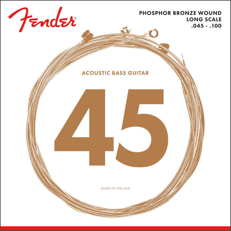 FENDER BASS AK. LS 8060 PHOSPHOR BRONZE 45-100 ŽICE