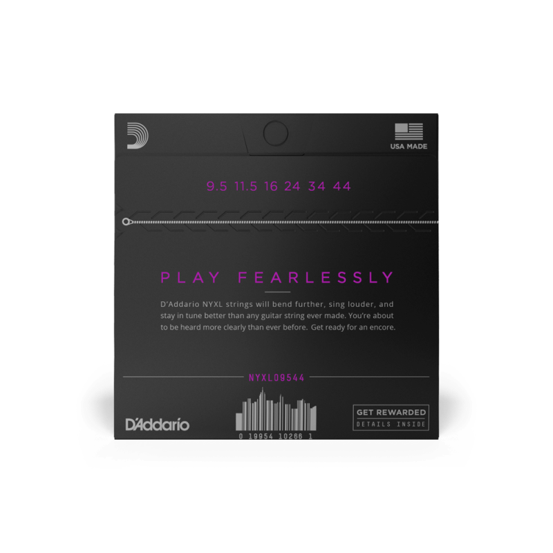 D'ADDARIO ELEKTRIKA NYXL09544 ŽICE
