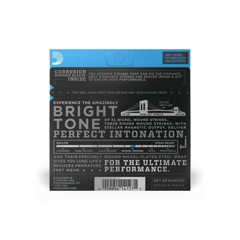 D'ADDARIO ELEKTRIKA EXL110 10-46 ŽICE