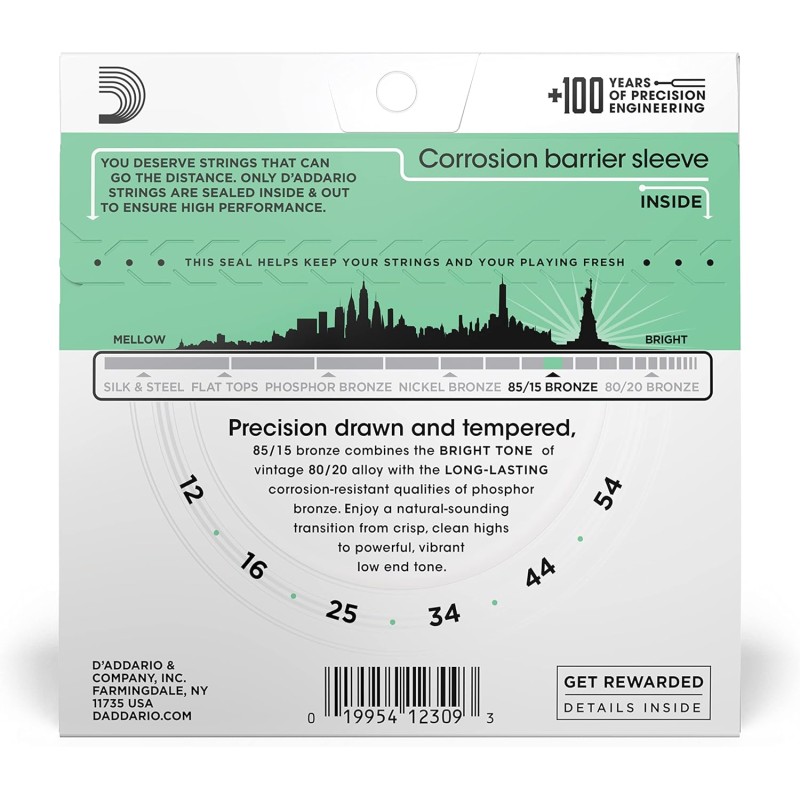 D'ADDARIO AKUSTIKA EZ920  12-54 ŽICE