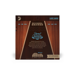 D'ADDARIO AKUSTIKA NB1253 nickel bronze 12-53 ŽICE