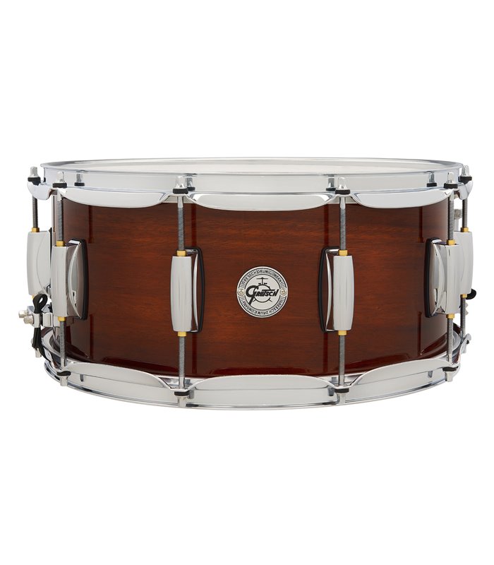 GRETSCH FULL RANGE MAHOGANY/MAPLE HYBRID 14X5" GLOSS SNARE