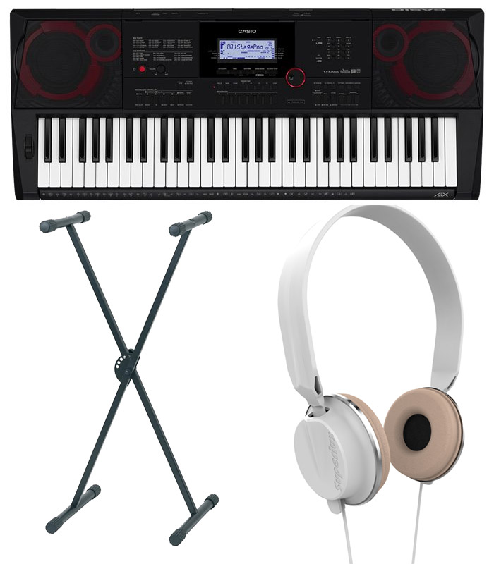CASIO CT-X3000 s adapterom BUNDLE SET SYNTHESIZER