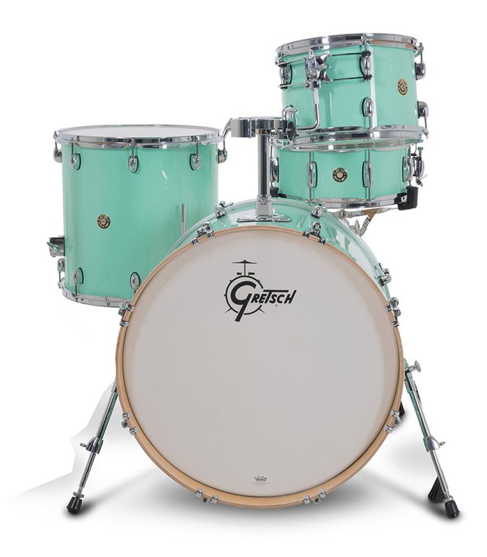 GRETSCH SHELL SET CATALINA MAPLE 22/12/16/14 snare SEAFOAM GREEN 2025 BUBANJ