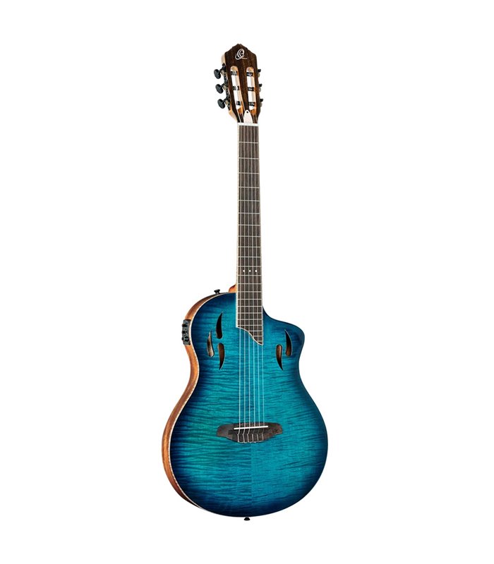 ORTEGA RTPDLX-FMA + torba TOURPLAYER DELUXE GITARA ELEKTRO-KLASIČNA