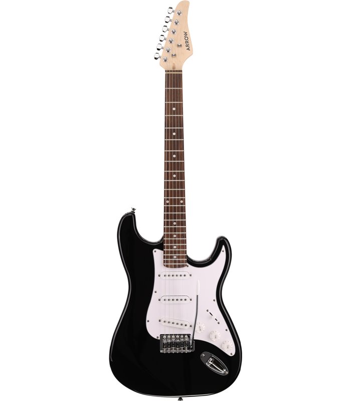 ARROW TONECASTER 111 ABYSS BLACK ROSEWOOD/WHITE GITARA ELEKTRIČNA
