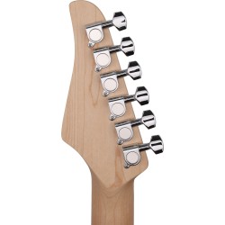 ARROW TONECASTER 111 ABYSS BLACK ROSEWOOD/WHITE GITARA ELEKTRIČNA