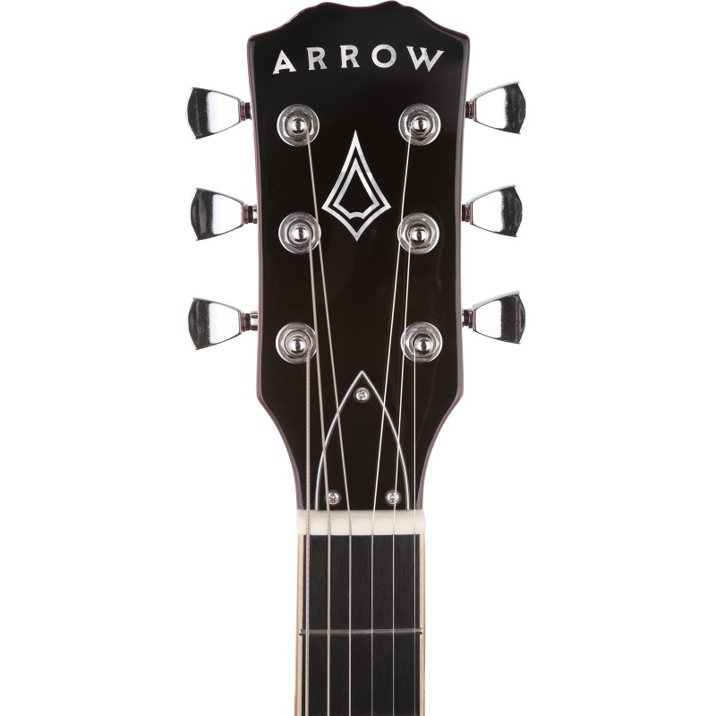 ARROW RIFFSTER LP 22 FLAME BURST CS ROSEWOOD/CREAM GITARA ELEKTRIČNA