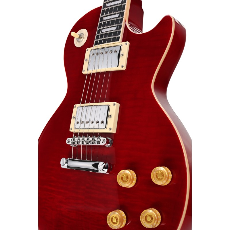 ARROW RIFFSTER LP 22 FLAME BURST RD ROSEWOOD/CREAM GITARA ELEKTRIČNA