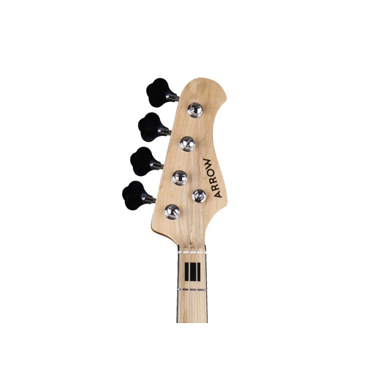 ARROW LOUISIANA 4 NATURAL MAPLE/BLACK BAS GITARA