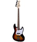 ARROW LOUISIANA 4 TOBACCO BURST ROSEWOOD/WHITE BAS GITARA