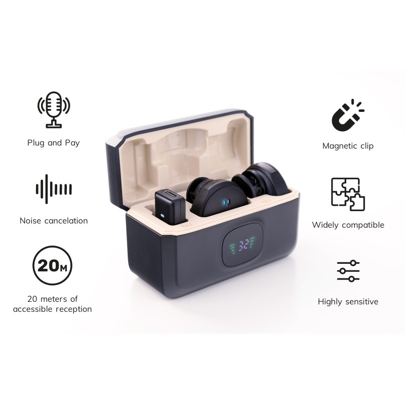 NOVOX ONE AIR V2 BEŽIČNI SET MIKROFON