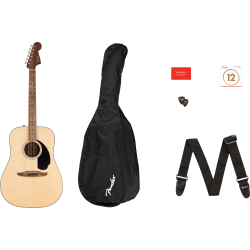 FENDER CALIFORNIA STANDARD REDONDO PACK BPG NAT GITARA AKUSTIČNA