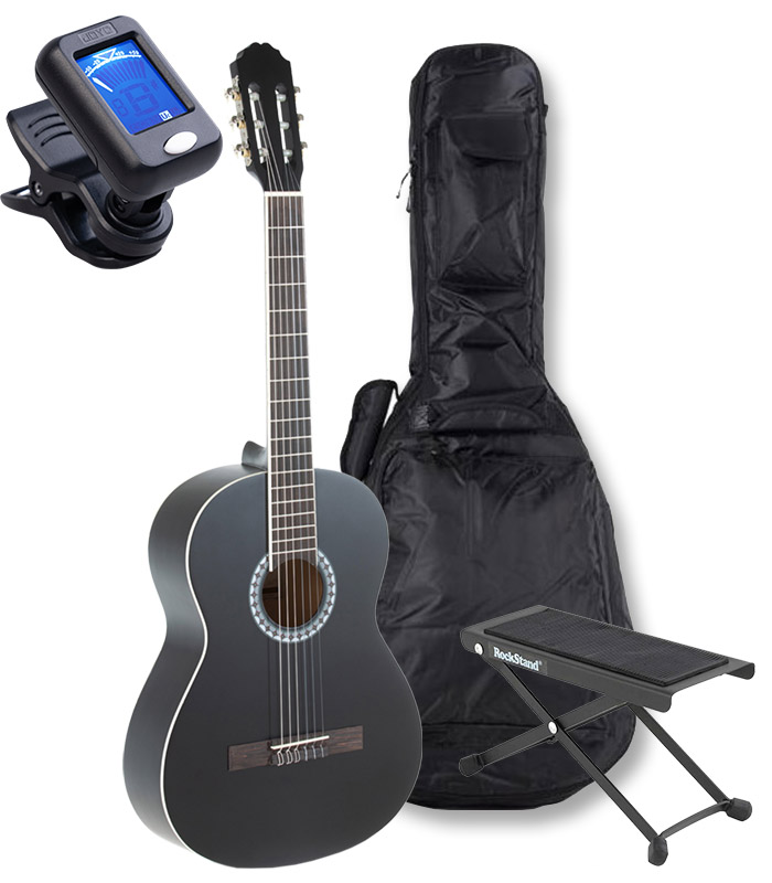 GEWA PURE BASIC BLACK 4/4 Bundle Set GITARA KLASIČNA