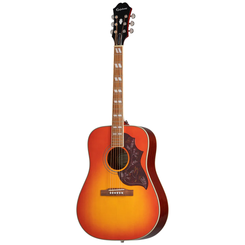 EPIPHONE HUMMINGBIRD STUDIO FADED CHERRY SOLID TOP GITARA ELEKTRO-AKUSTIČNA